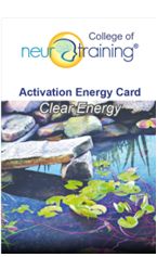 Activation Energy Card   Clear Energy