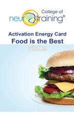 Activation Energy Card   Food Is The Best   Gluten