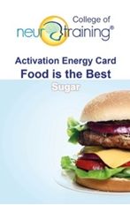 Activation Energy Card   Food Is The Best   Sugar