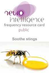 Neuro Intelligence   Frequency Resource And Card Public   Soothe Stings
